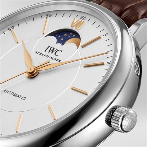 iwc 문페이즈|Portofino Automatic Moonphase IW459401 .